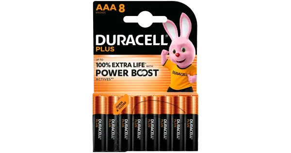Duracell Plus patareid ML AAA 8 tk