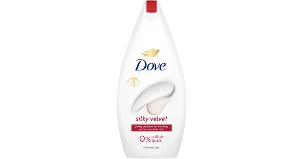 Dušigeel DOVE Silky Velvet 450ml