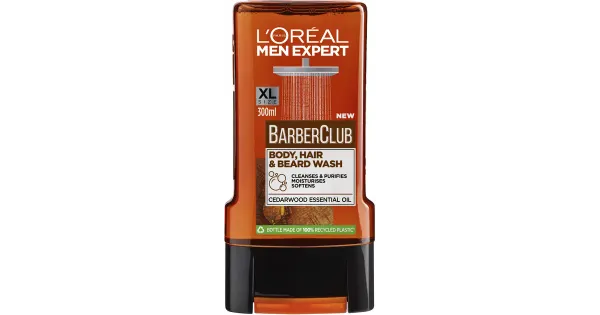 Dušigeel Loreal Barber Club 300ml