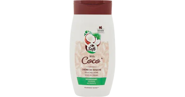 Dušikreem Carrefour kookospiimaga toitev 250ml