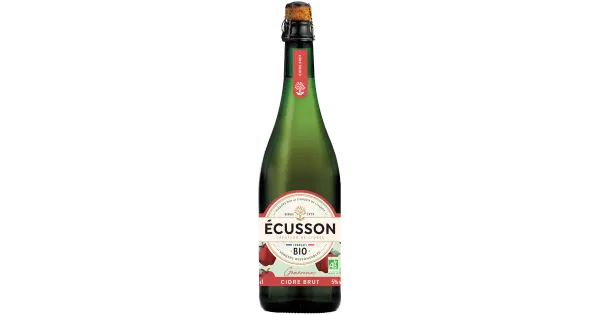 Ecusson Bio Brut siider 5%vol 750 ml