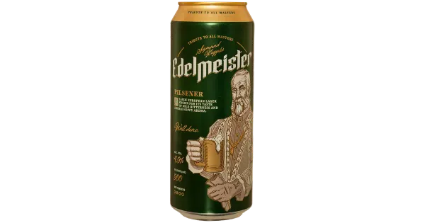Edelmeister Pilsner õlu 4,5%vol 500ml