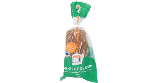 Eesti Leivatööstus Pärnu Rukkileib 600 G
