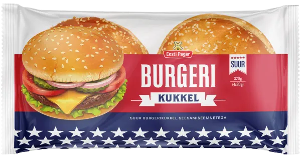 Eesti Pagar Burgerikukkel Seesamiseemnete 320 G