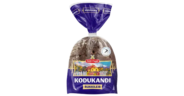 Eesti Pagar Kodukandi Rukkileib 390 G
