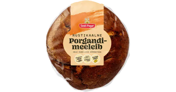Eesti Pagar Rustikaalne Porgandi-meeleib köömnetega 500 g