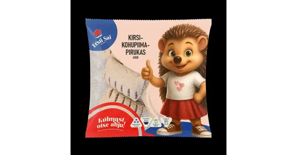 Eesti Sai Kirsi-Kohupiimapirukas 480 g