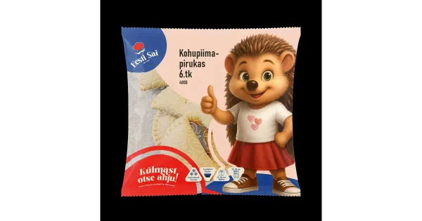 Eesti Sai Kohupiimapirukas 480 g