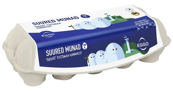 Eggo Suured munad L, 10 tk