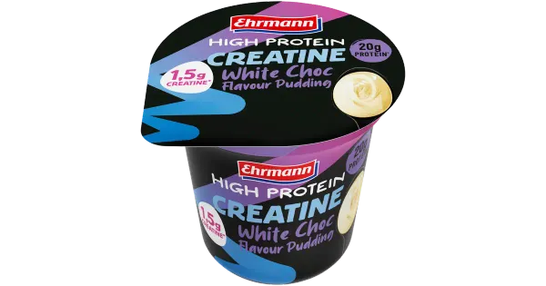 Ehrmann proteiinipuding valge šokolaadi ja kreatiiniga, 230 g