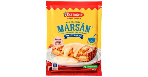Ekströms vaniljekaste 91g