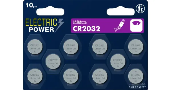 Electric Power patarei cr2032 10tk