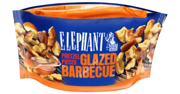 Elephant rõngiku tükid glasuuritud bbq maitselised  75g