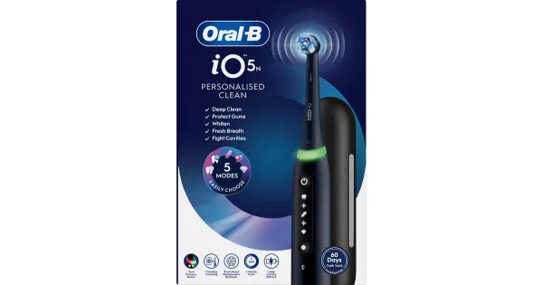 El.hambahari Oral-B iO5 matt must+karp