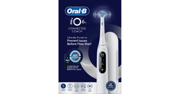 El.hambahari Oral-B iO6 valge+karp