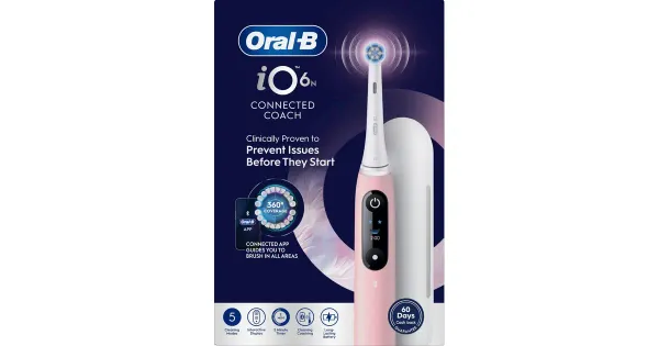 El.hambahari Oral-B iO6 roosa+karp