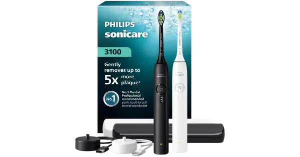 El.hambahari Philips Sonicare HX4072/73 must/valge