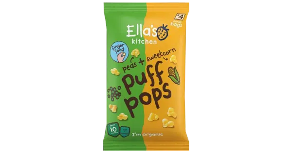 Ella's kitchen herne-suhkrumaisi maisipallid