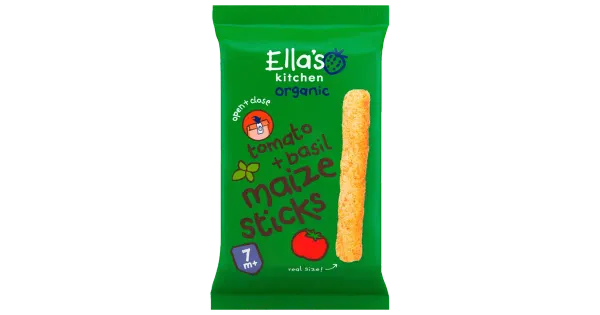 Ella’s Kitchen tomati-basiiliku maisipulgad mahe 7k, 16g