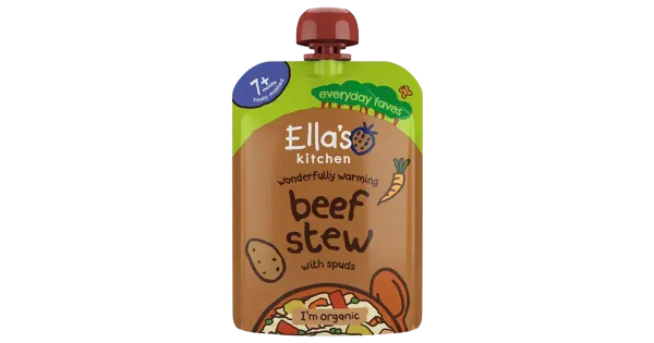 Ella´s Kitchen veiselihapüree kartuliga 130 g, öko, alates 7-elukuust