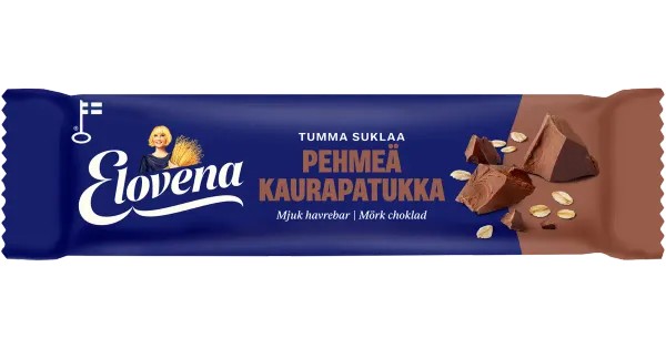 Elovena tumeda šokolaadiga kaerabatoon, 30 g