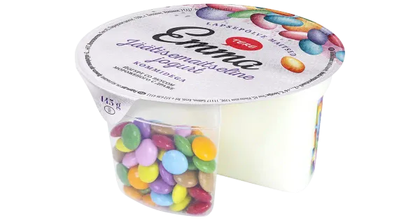 Emma Jäätisemaitseline jogurt kommidega, 145 g