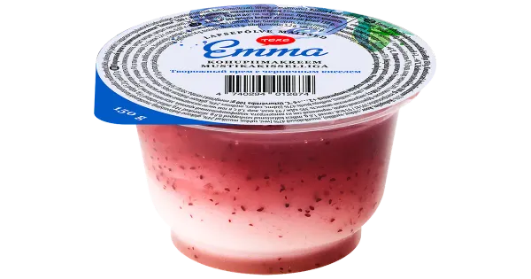 Emma Mustikakisselliga kohupiimakreem, 150 g