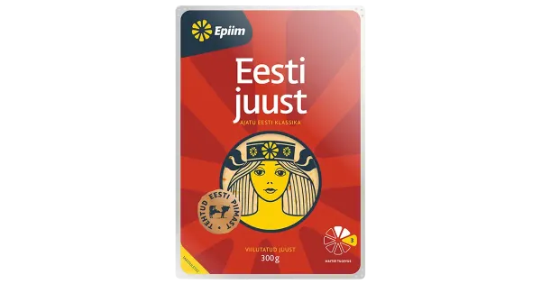 Epiim Eesti juust viilutatud, 300g