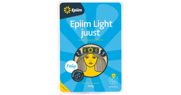 Epiim Light juust, viilutatud, 150 g