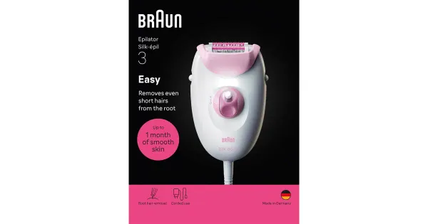 Epilaator Braun Silk-epil 3-000