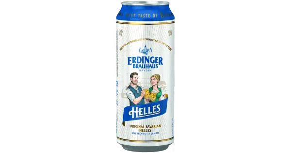 Erdinger Brauhaus Helles Lagerbier õlu 5,10%vol 500 ml