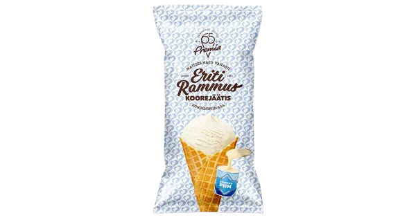 Eriti Rammus Kondenspiima Koorejäätis 100g/200 ml
