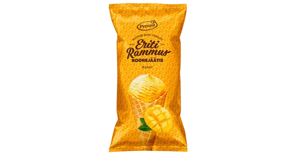Eriti Rammus Mango Koonusjäätis 100g /200 ml