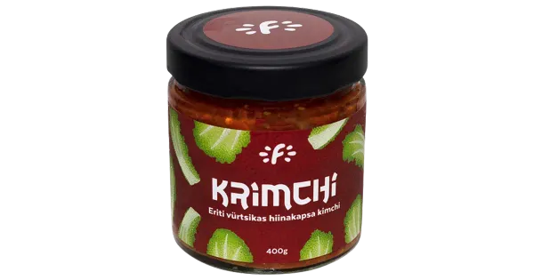 Eriti vürtsikas hiinakapsa Kimchi 400g