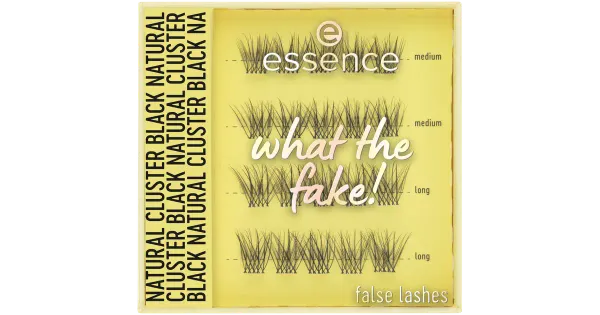 Essence ripsmetušš What the Fake! False lashes Natural Cluster 06