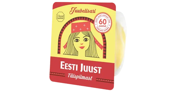 Estover Eesti juust täispiimast, viilutatud, 450 g