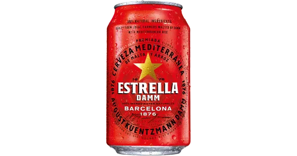 Estrella Damm õlu 4,6%vol 330ml