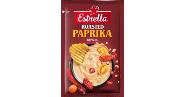 Estrella dipikastmepulber röstitud paprika maitsega 16g