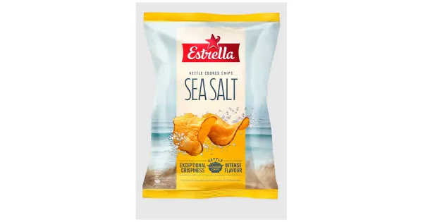 Estrella Kettle Cooked soolaga kartulikrõpsud 120g