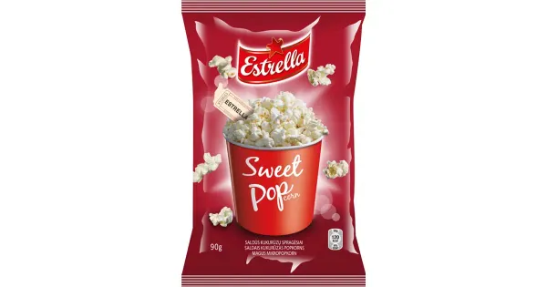 ESTRELLA Mikropopkorn magus 90 g