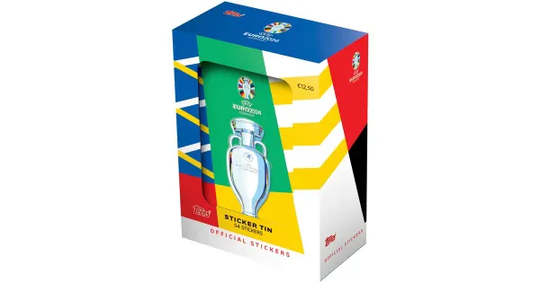 Euro 2024 Stickers Mini Tin