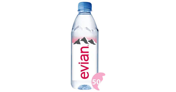 Evian looduslik mineraalvesi 500 ml