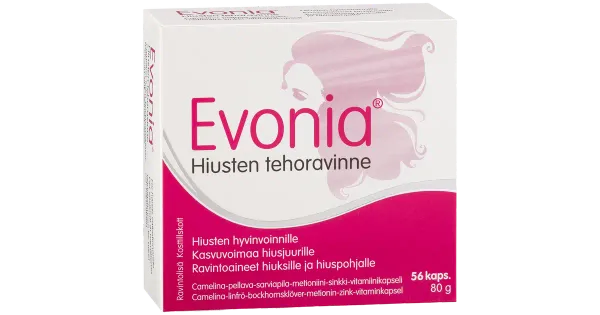 Evonia juustekapslid N56 80 g