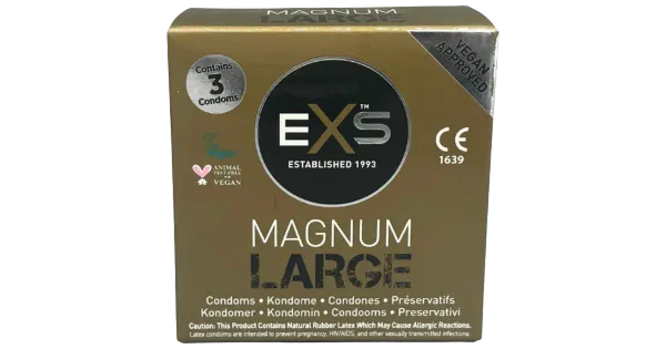 EXS Magnum Large kondoomid 3tk