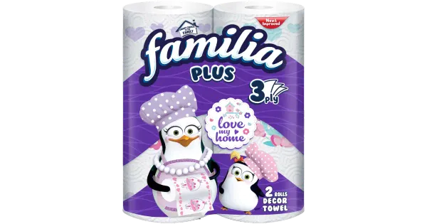 Familia paberrätik 3-kihiline 2tk