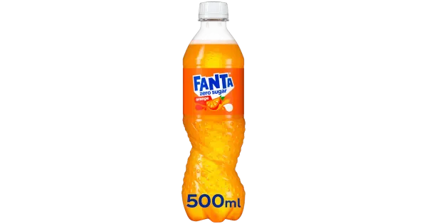 Fanta apelsini zero karastusjook 500ml