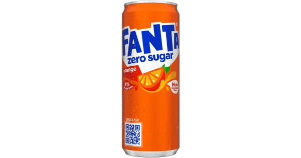 Fanta Zero apelsini zero karastusjook 330ml