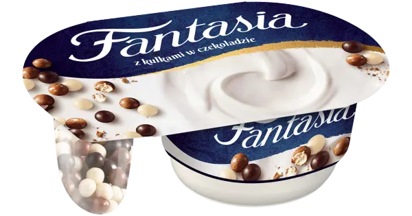 Fantasia Koorene jogurt šokolaadipallidega, 100 g