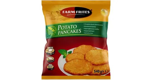 Farm Frites Kartuli Pannkoogid Sibulaga Gluteenivaba 540 g