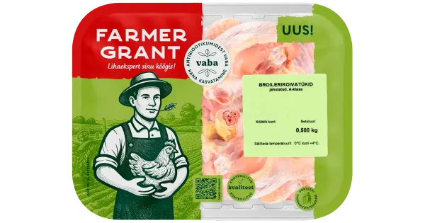 Farmer Grant Broileri koivatükid 500g A-klass